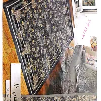 روفرشی مخمل کش دار ۱۲ متری کاملا نو درون کاور