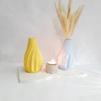 گلدان پیچ سنگ مصنوعی بتنی|صنایع دستی و سایر لوازم تزئینی|ری, دولتآباد|دیوار