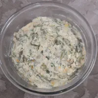 سالاد شفید  و سیب زمینی ترکیبی