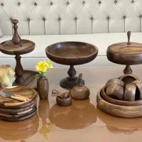 ظروف پذیرایی گردو سیاه