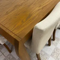 میز نهارخوری ۶ نفره|میز و صندلی غذاخوری|کیش, |دیوار