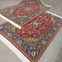فرش دستباف جفت ۳/۵متری قم ۴۰ رج دونه ای ۳۳ ت|فرش|مشکین‌دشت, |دیوار