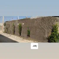 اجرای نمای طرح سنگ و چوب|خدمات پیشه و مهارت|برازجان, |دیوار