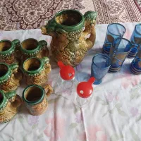 پارچ ولیوان قدیمی وغیره