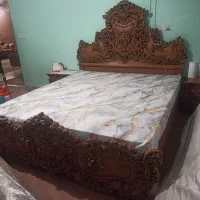 تختخواب دونفره|تخت و سرویس خواب|کرج, حصارک بالا|دیوار