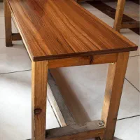 میز و نیمکت چوبی|کافی‌شاپ و رستوران|اردبیل, |دیوار