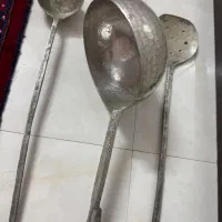 کفگیر ملاقه آبگردان مس