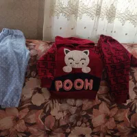 هودی و شلوار بچه گانه دو دست