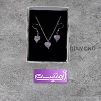 نیم ست قلبی سنگی|جواهرات|مشهد, خین عرب|دیوار