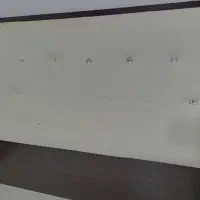 تخت خواب دونفره با تشک و اینه کنسول|تخت و سرویس خواب|کرج, خرمدشت|دیوار