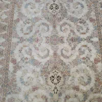 فرش ۶متری طرح ابریشم ماشینی ۱۲۰۰ شانه