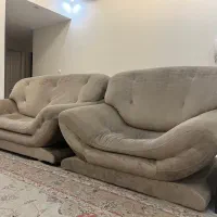 مبلمان راحتی ۷ نفره در حد نو|مبلمان خانگی و میز عسلی|مشهد, وکیلآباد|دیوار