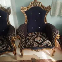 مبل سلطنتی|مبلمان خانگی و میز عسلی|باغستان, |دیوار