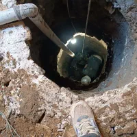 چاه کن  آب فاضلاب