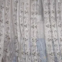 پرده حریر کار شده