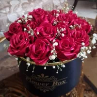 گل روبانی رز جاودان مناسب روز معلم