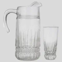 پارچ و لیوان نو و استفاده نشده فرانسه|ظروف سرو و پذیرایی|تبریز, |دیوار