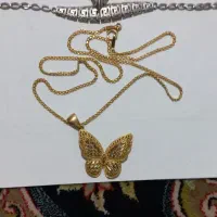 سرویس النگو نوزاد زنجیر پلاک طلا|جواهرات|نسیم‌شهر, |دیوار