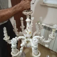 لوستر ۸ شاخه و ۶ شاخه