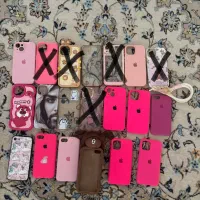 تعدادی قاب آیفون 15نرمال و 11proو Se