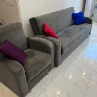 مبل ده نفره تخت خواب شو|مبلمان خانگی و میز عسلی|رشت, جانبازان|دیوار