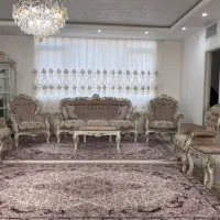 سرویس مبلمان ۷نفره بامیزغذاخوری۶نفره به همراه بوفه