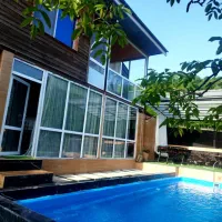 اجاره ویلا استخر آتشدان بیلیارد ویو تراس وان جنگل|اجارهٔ کوتاه‌مدت ویلا و باغ|رشت, جماران|دیوار