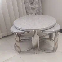 میز جلوی مبلی به همراه عسلی