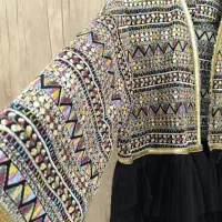 مانتو مجلسی پولک دوزی نو نو|لباس|دزفول, |دیوار