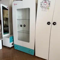 فروش فوری سرویس تخت و کمد کودک و نوجوان سالم درحدن