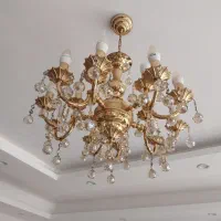 لوستر|لوستر و چراغ آویز|هشتگرد, شهرک بعثت|دیوار