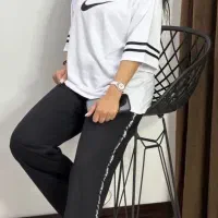 ست نایک زنانه سفید مشکی