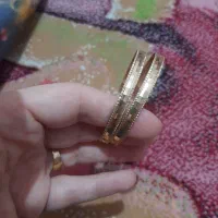 فروش فوری دوتا النگو وگوشواره بچه گانه با فاکتور|جواهرات|بندرعباس, |دیوار