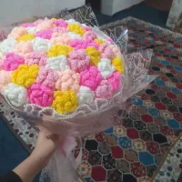 گل بافتنی همیشه ماندگار