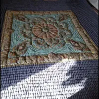 لحاف کرسی تبریزی 3.5 در 3.5 رنگ خاص آماده تحویل|رختخواب، بالش، پتو|تهران, شهرک ولیعصر جنوبی|دیوار