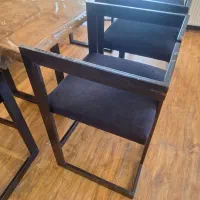 صندلی نهار خوری فلزی