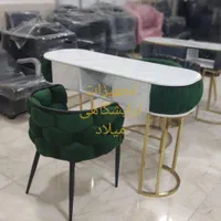 پایه طلایی سرشور صندلی میکاپ ترولی میزناخن تابوره|آرایشگاه و سالن‌های زیبایی|کرج, گلشهر|دیوار