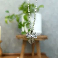 گردنبند پاپیون جواهری|بدلیجات|کرمانشاه, |دیوار