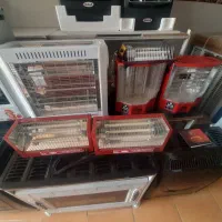 بخاری برقی هیتر برقی فندار بدون فن تک تا شش شعله