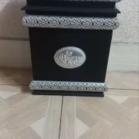 جا دستمال کاغذی و سطل زباله