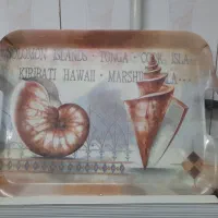 سری ۶ تایی لیوان و جالیوانی، با سینی طرح صدف.|ظروف سرو و پذیرایی|تهران, جیحون|دیوار