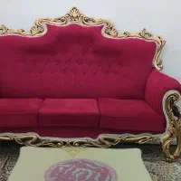 مبلمان هفت نفره، میز عسلی و میز جلو|مبلمان خانگی و میز عسلی|رشت, عینک|دیوار
