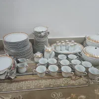 یک دست سرویس چینی دوازده نفره رویال|ظروف سرو و پذیرایی|شهریار, شهریار|دیوار