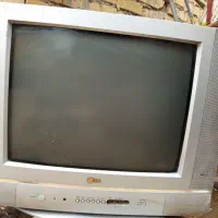 تلویزیون الجی 21اینج تمیز سالم همراه بامیز