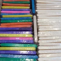 تولیدی  چوب بستنی ساده رنگی|حراج|تهران, شهرک شریفی|دیوار