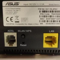مودم  ADSL  برند ایسوس (به همراه جعبه و کاتالوگ)|مودم و تجهیزات شبکه|رشت, رشتیان|دیوار