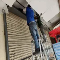 تعمیرجک پارکینگ ریلی کرکره برقی دراتومات شیشه ای