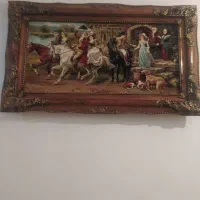 تابلو فرش وپارچه