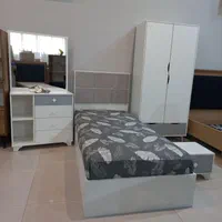 چوب برگ ، تخت خواب یک نفره ۹۰، سرویس خواب/تخت جوان|تخت و سرویس خواب|مشهد, شهرک رازی (شهرک غرب)|دیوار
