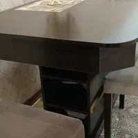 میز غذا خوری ۴نفره ( با قابلیت تبدیل به ۵نفر )|میز و صندلی غذاخوری|اهواز, کوی باهنر|دیوار